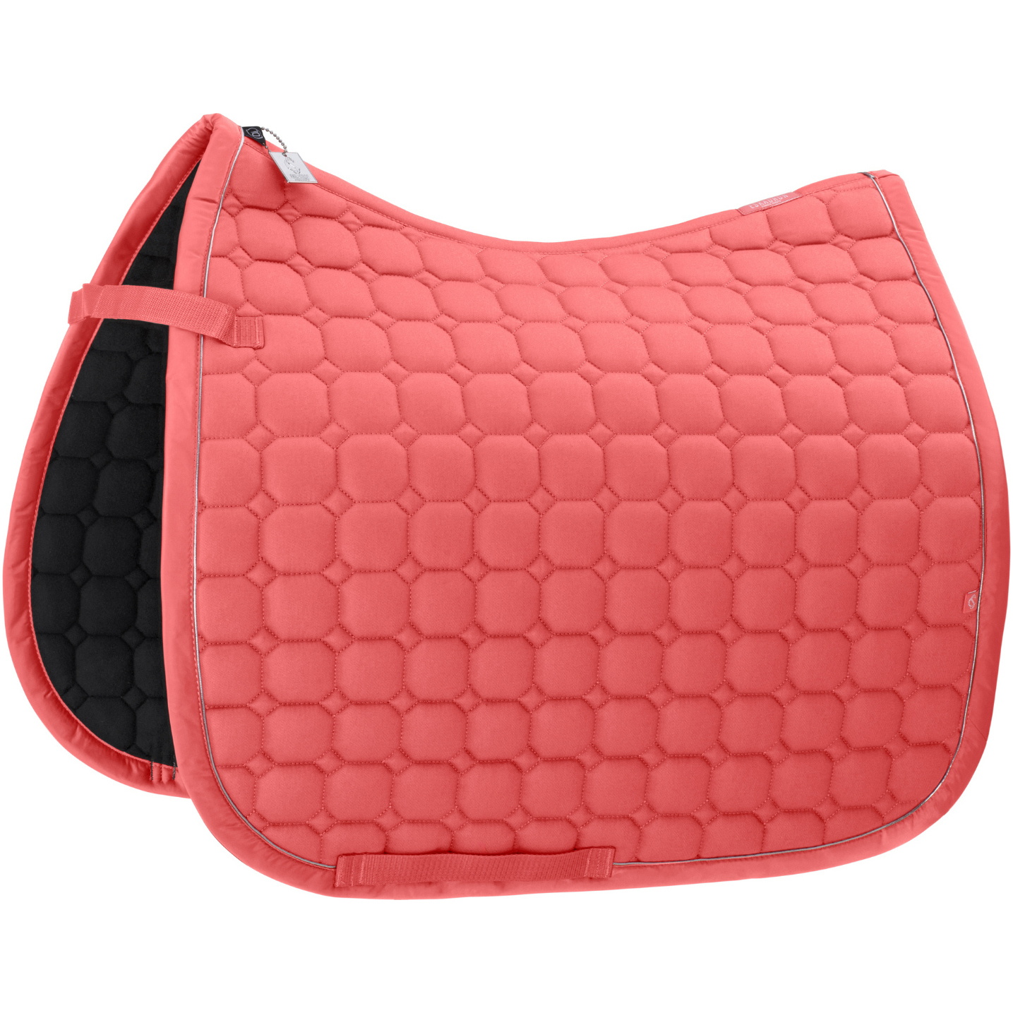 2025 Eskadron Cotton Saddle Cloth 211075 412 - Coral Blossom